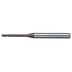 1,2mm 12 L50 D4 square type 4 flutes for steel and stainless steel 55HRC micro endmill MHR430 - NS Tool